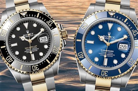 what is the difference between rolex sea dweller and submariner|seadweller vs submariner.